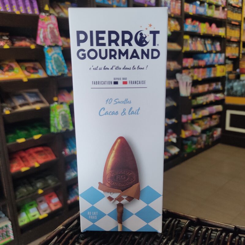 Pierrot Gourmand Cacao & Lait, par 10