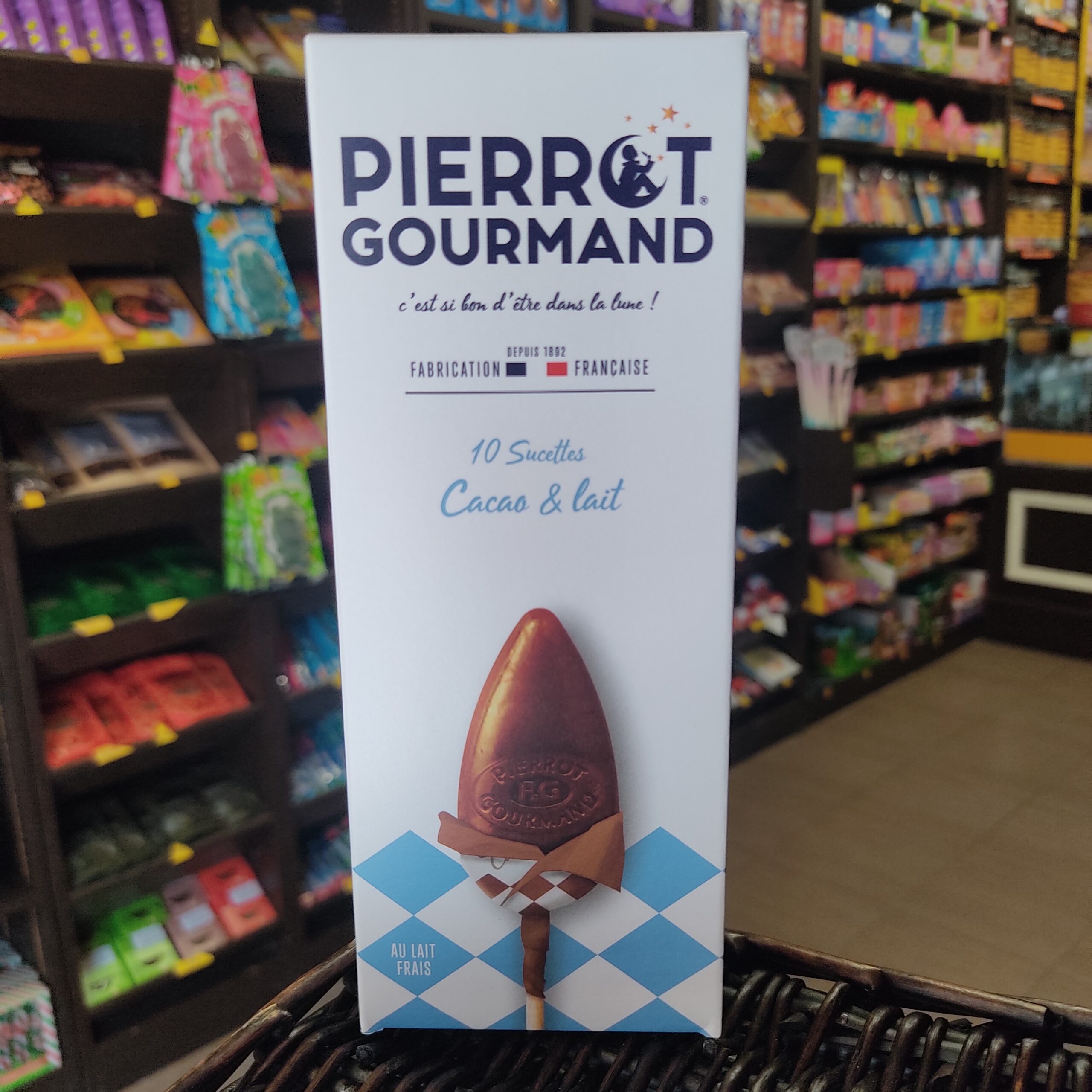 Pierrot Gourmand Cacao & Lait, par 10
