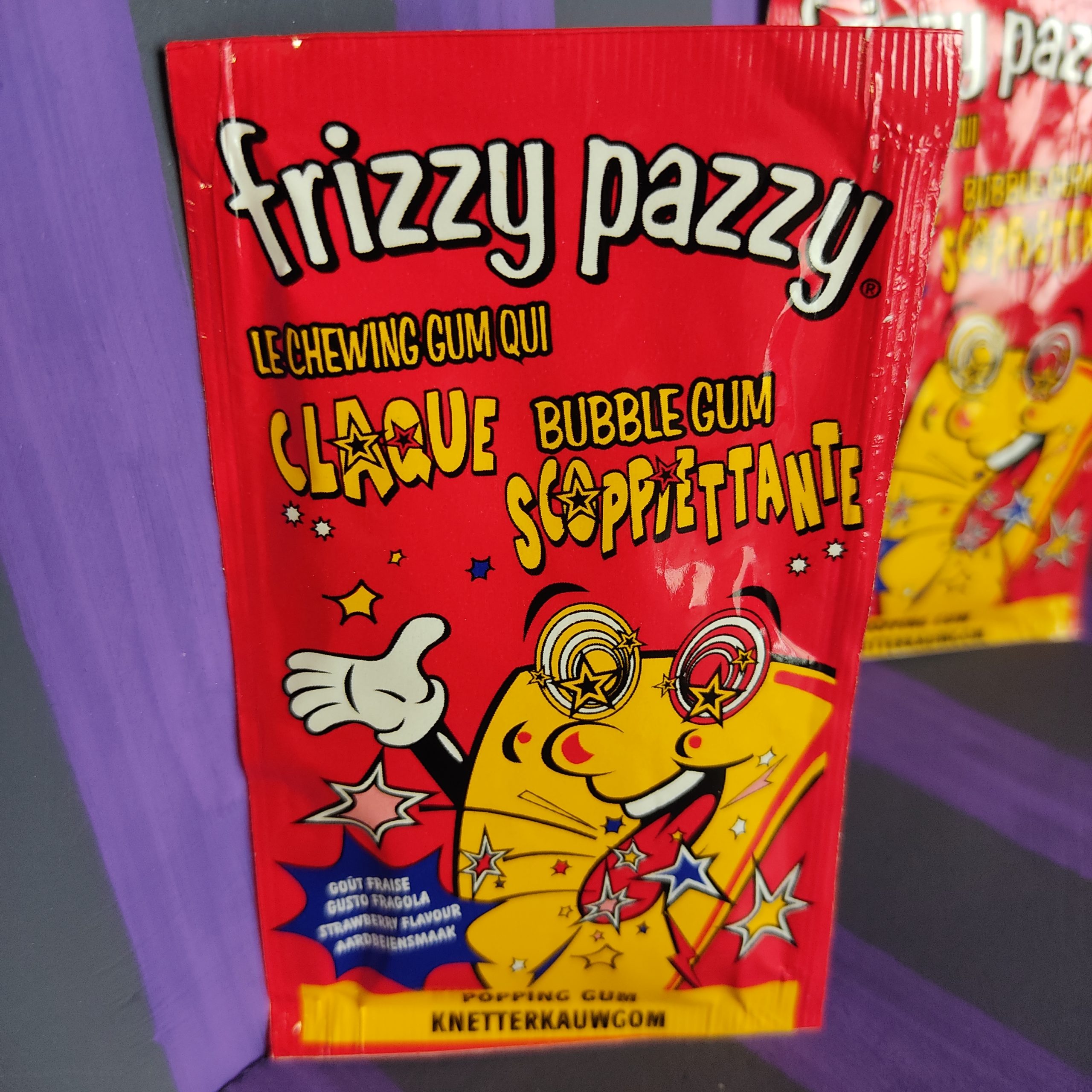 Popping Gum goût Cola - Frizzy Pazzy - 7 g