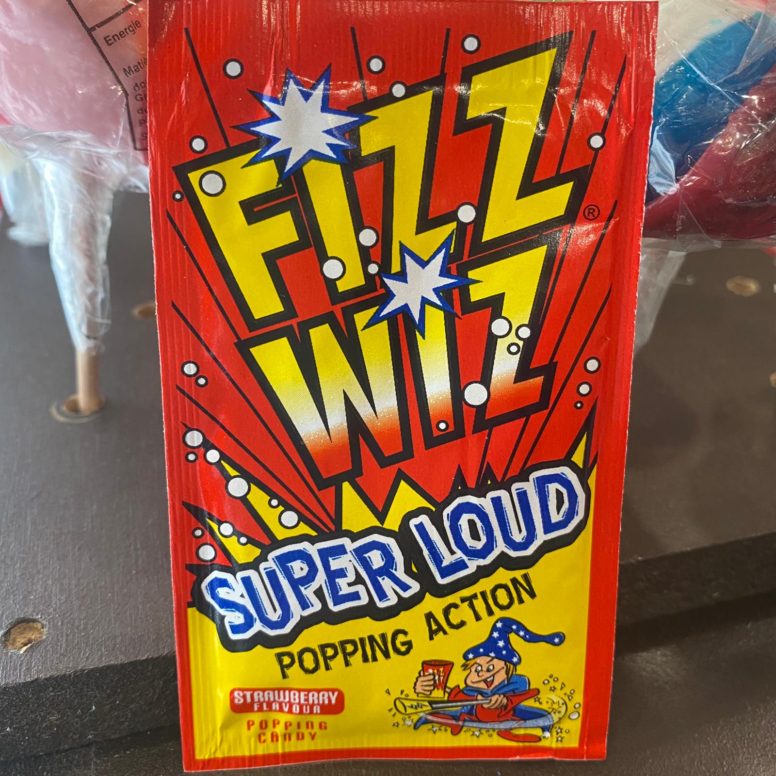 Fizz Wiz | sucre pétillant fraise