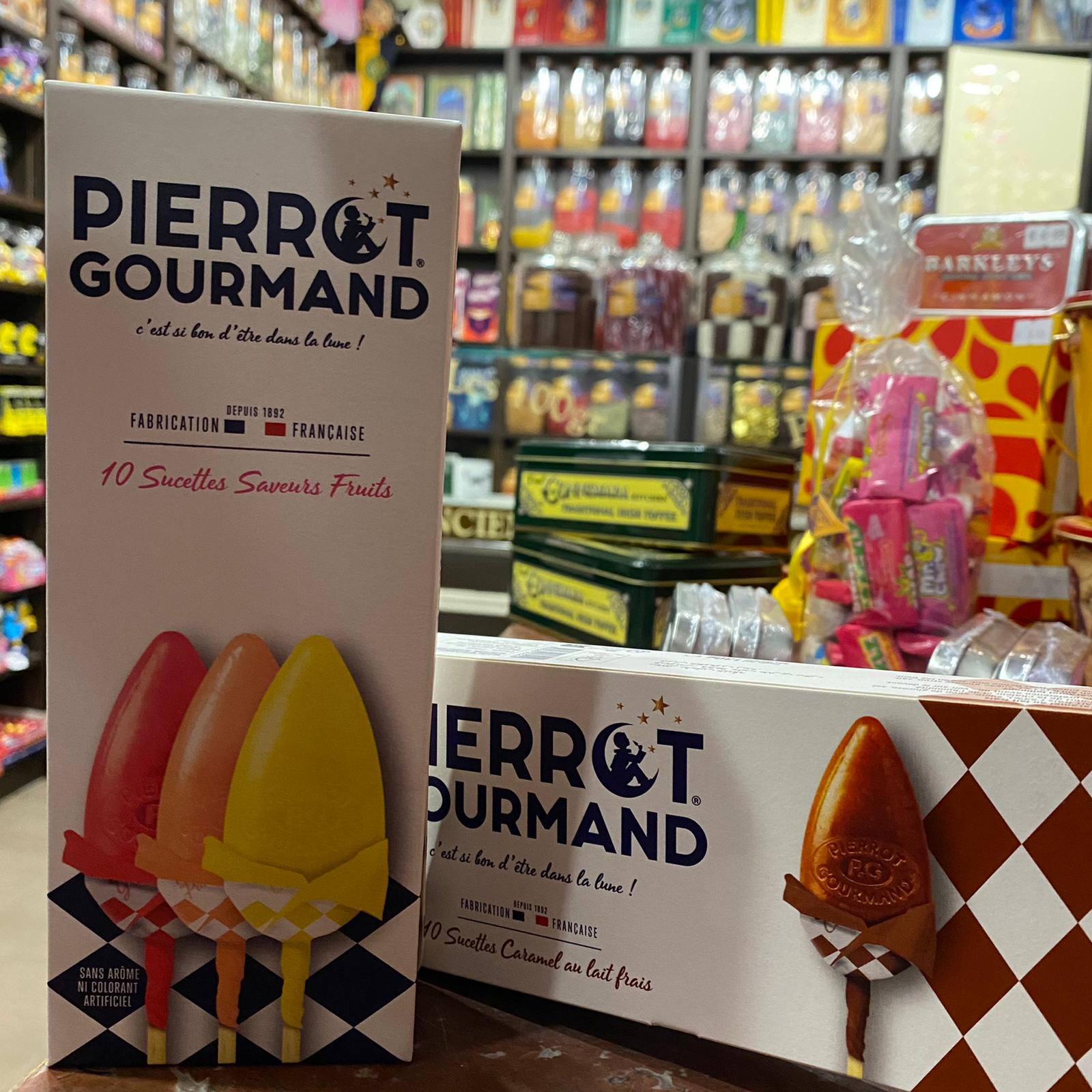 10 Sucettes aux Fruits Pierrot Gourmand