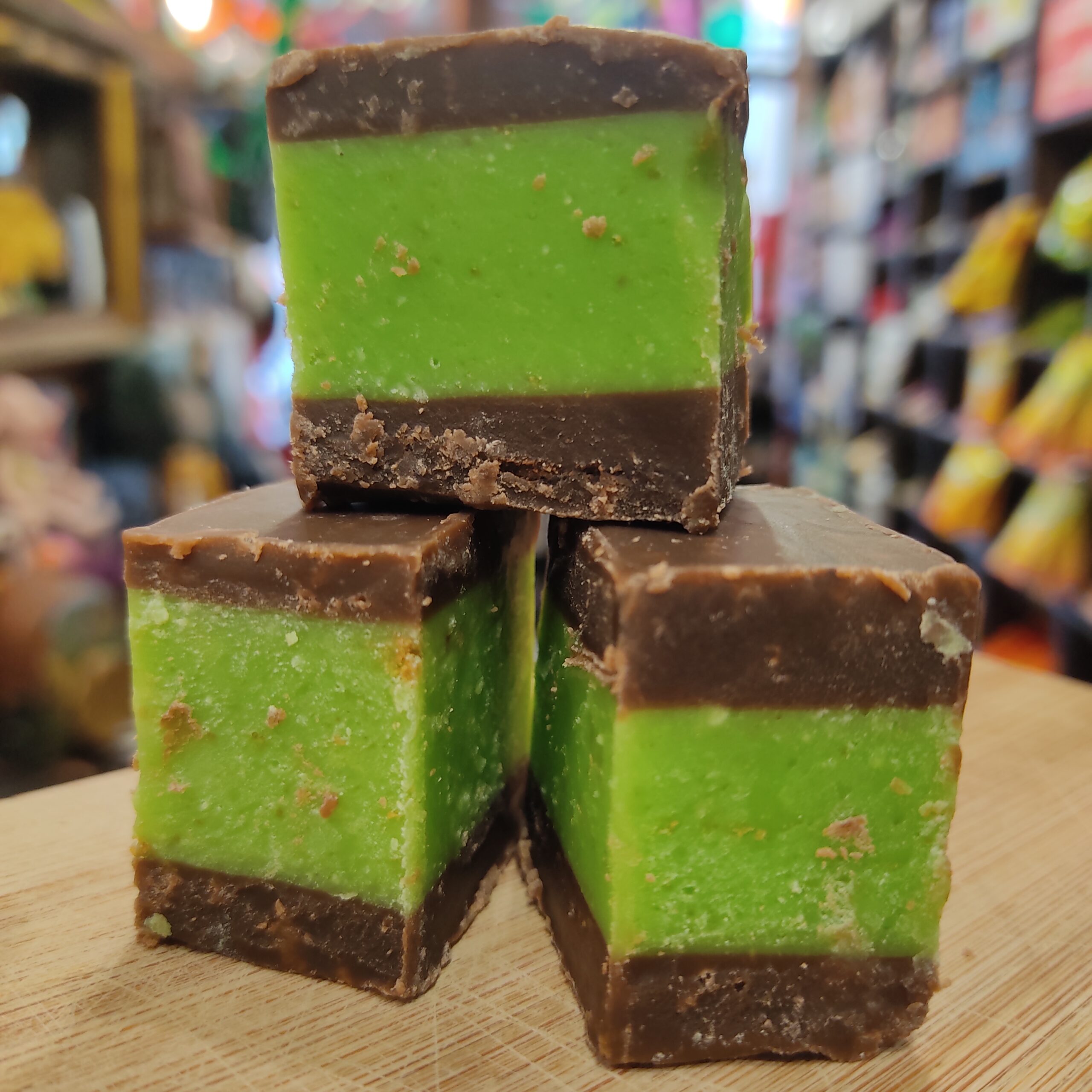 Fudge chocolat pistache