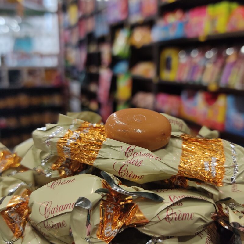 Caramel dur à la crème fraîche