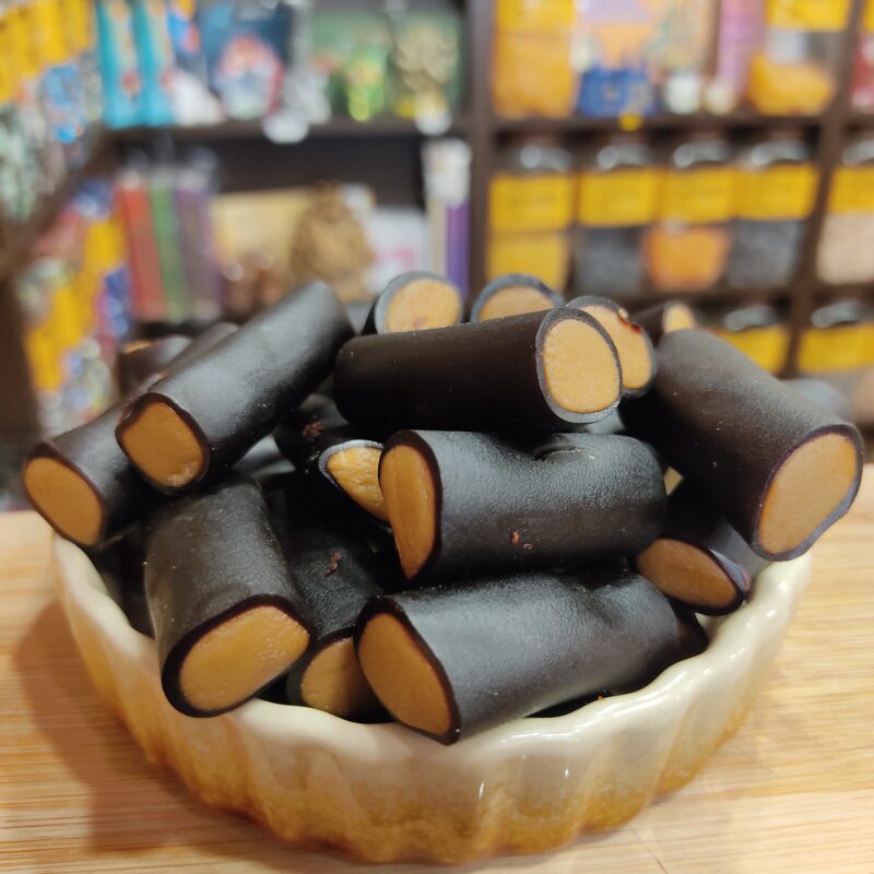 Réglisse salée | Tubes fourrés
