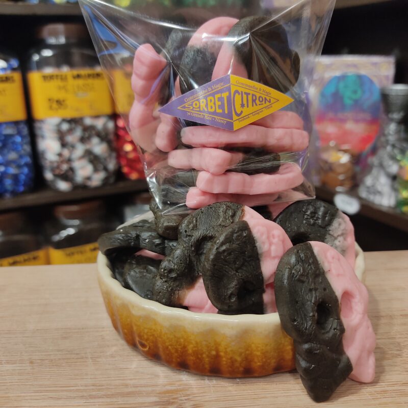Réglisse salée | Crâne framboise réglisse